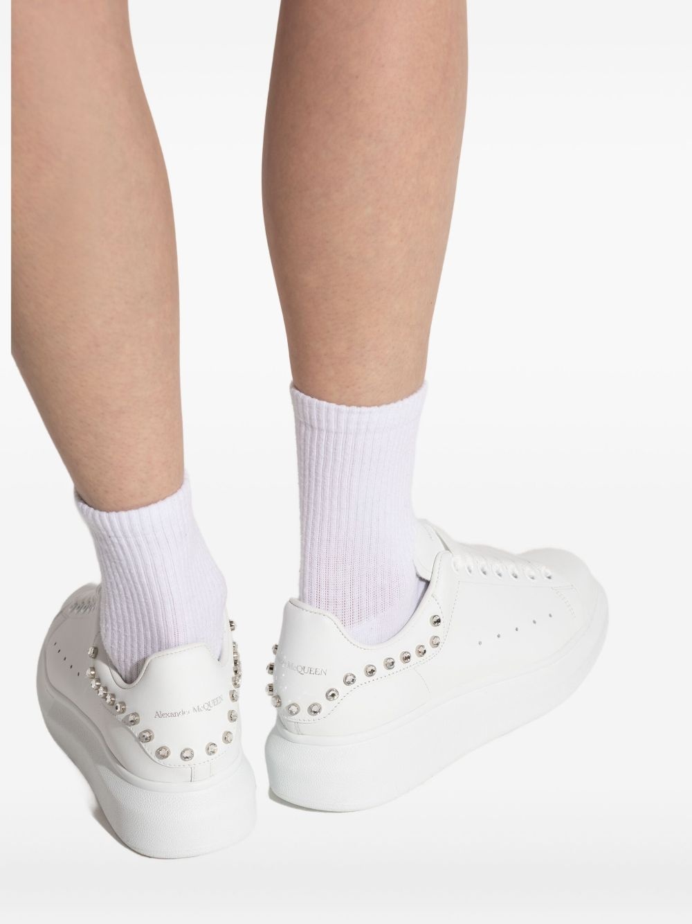 stud-embellished sneakers - 5
