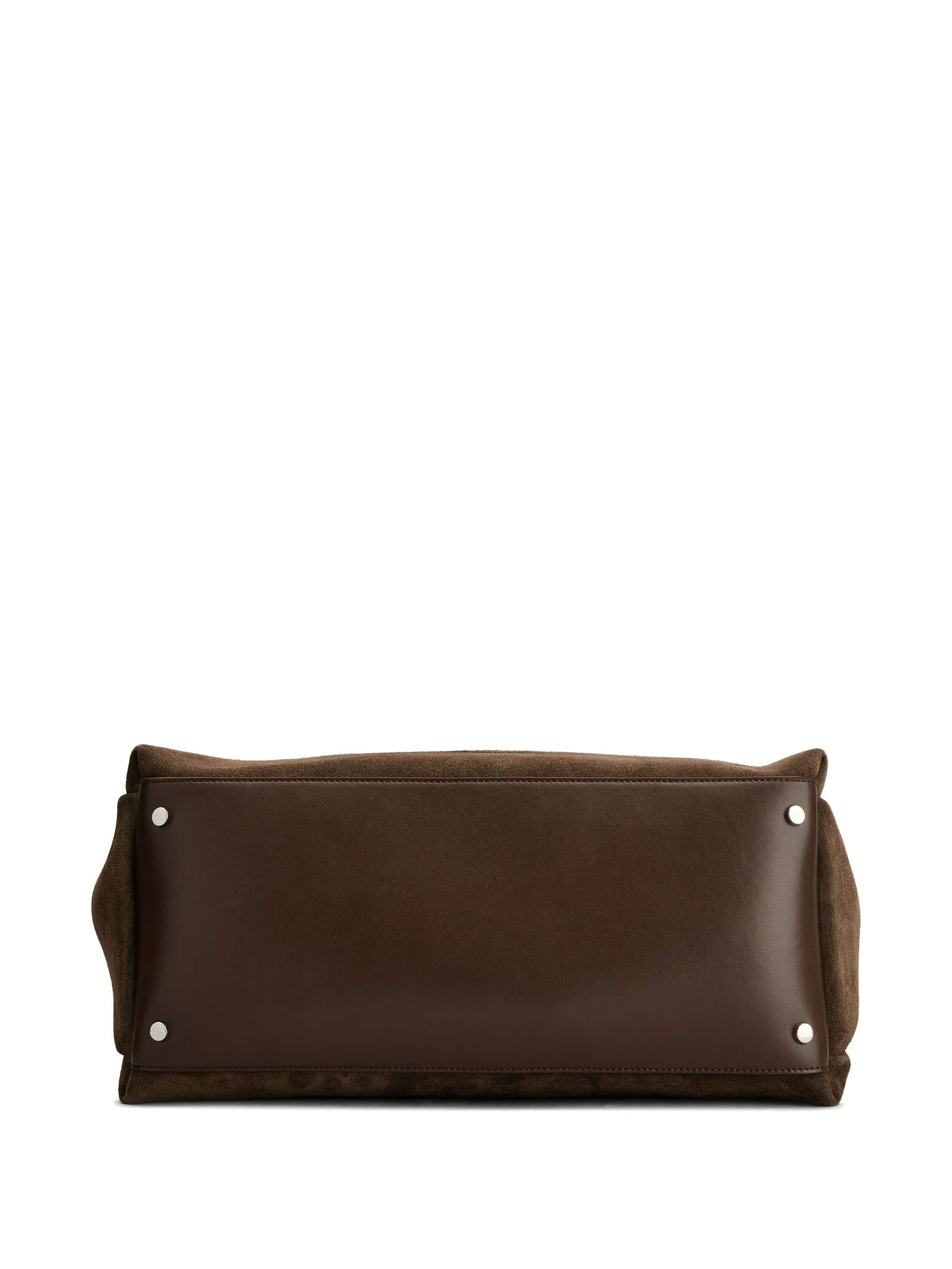 Tod's Medium Suede Tote Bag - 5