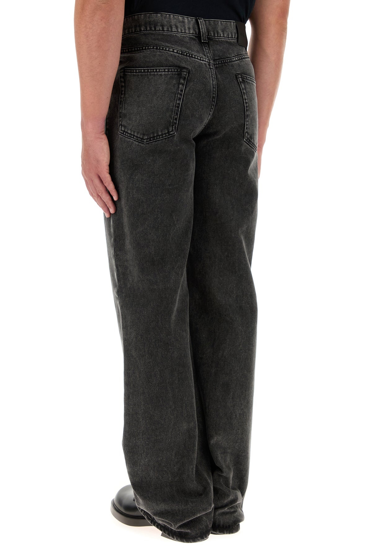 Grey denim jeans - 4