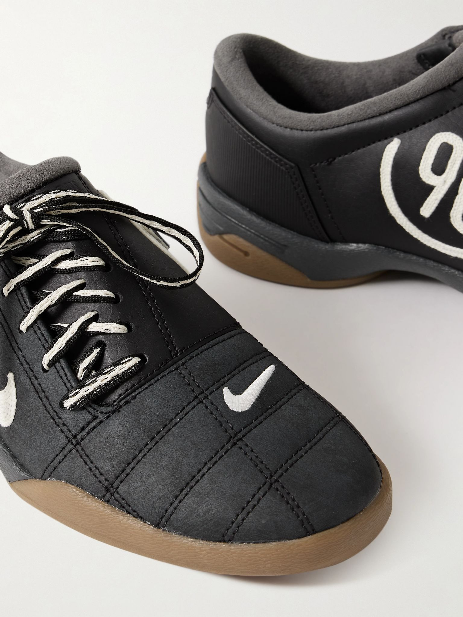Total 90 leather sneakers Black - 4