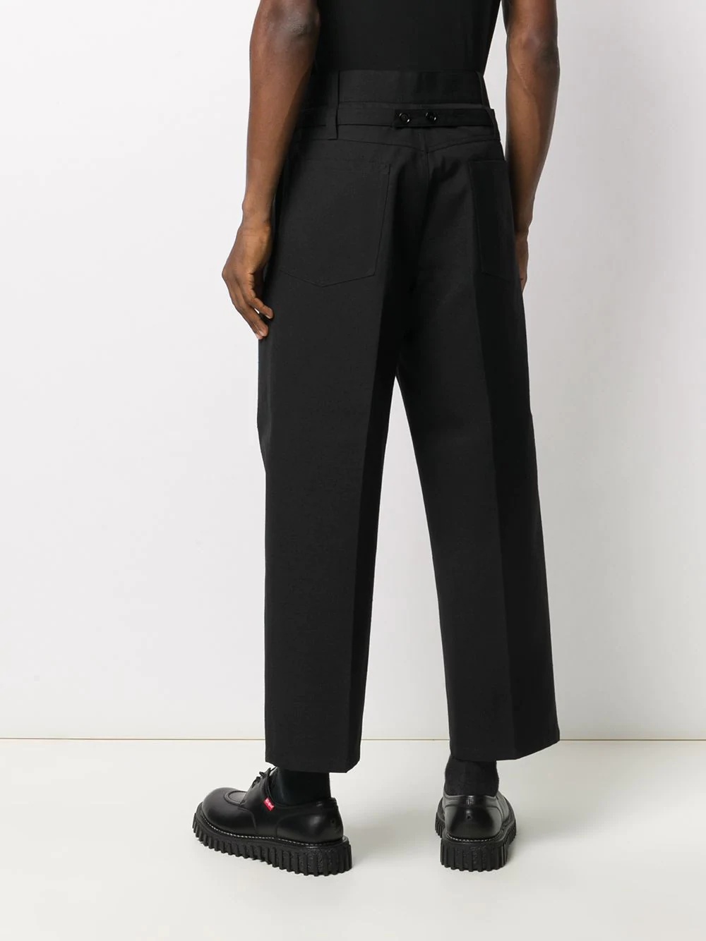 straight-leg trousers - 4