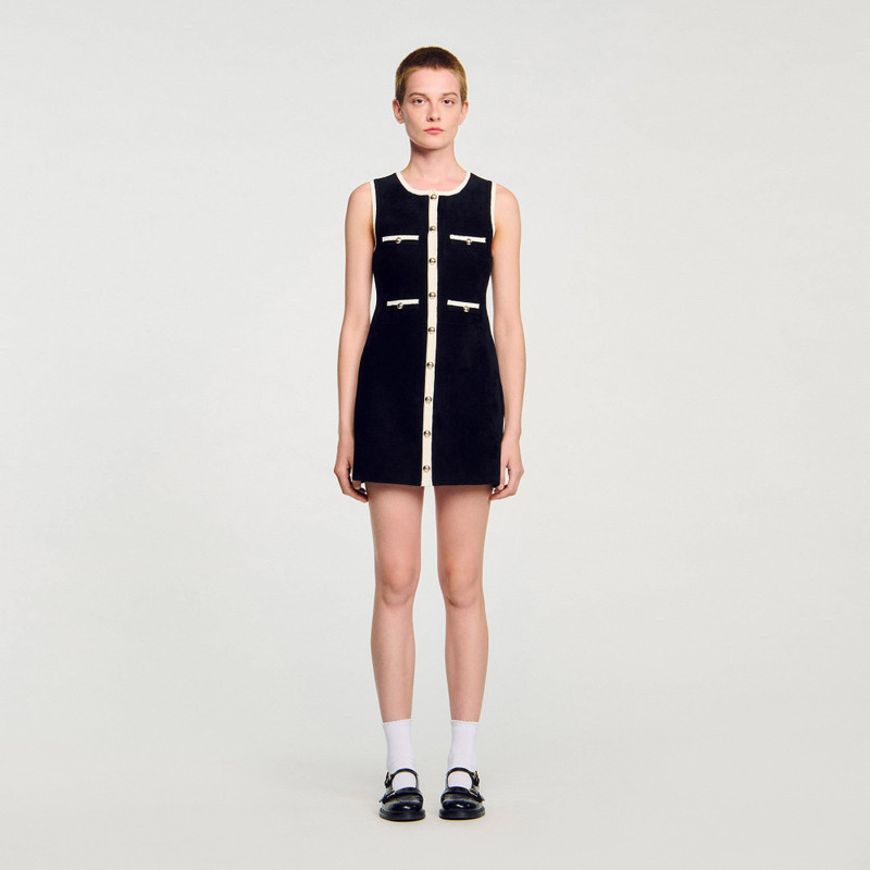 MINI VELVET KNIT DRESS 3