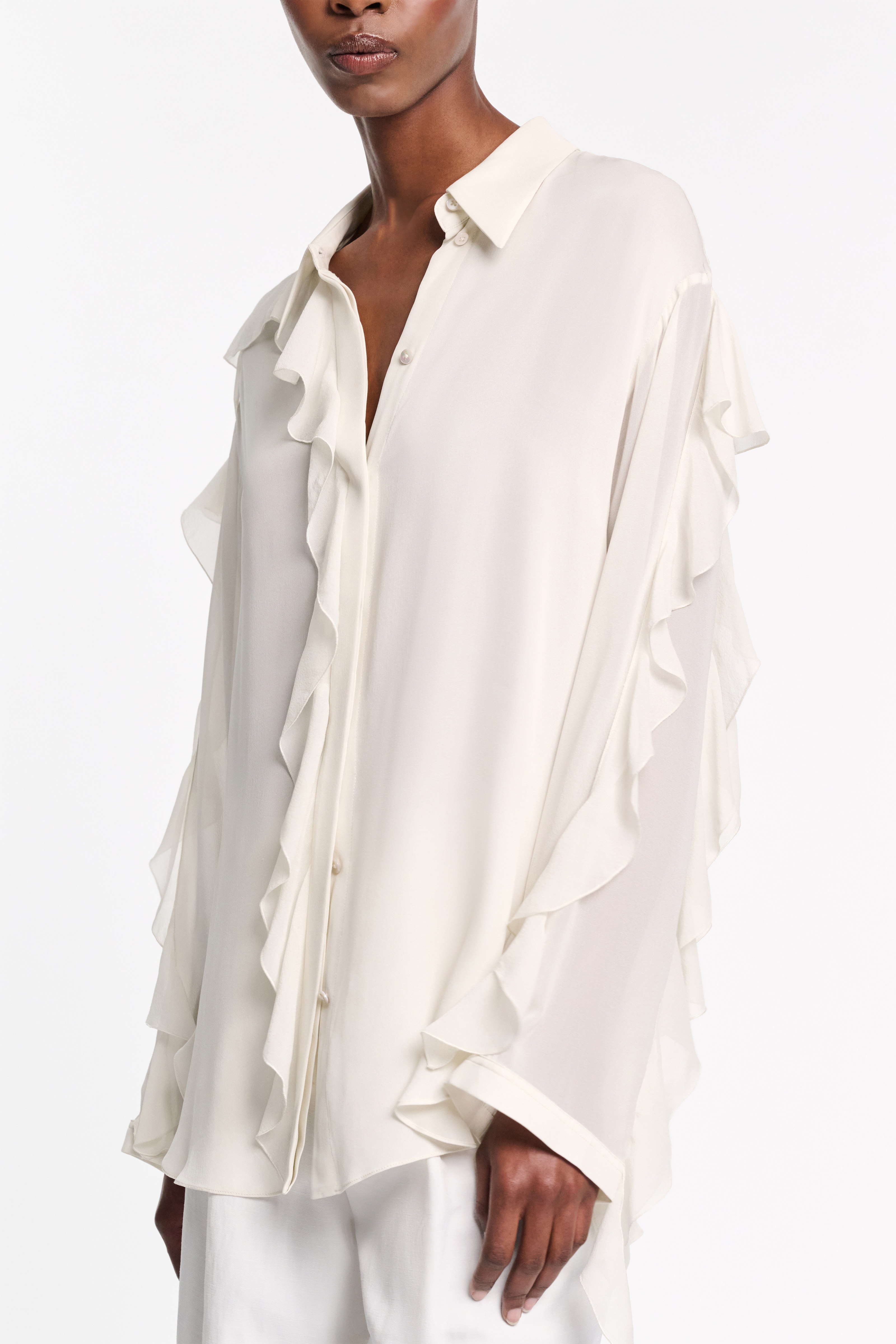 SHEER TWIST I blouse - 3