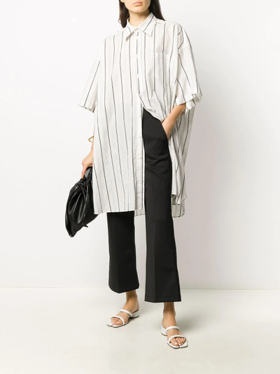 Jil Sander cropped flared trousers outlook