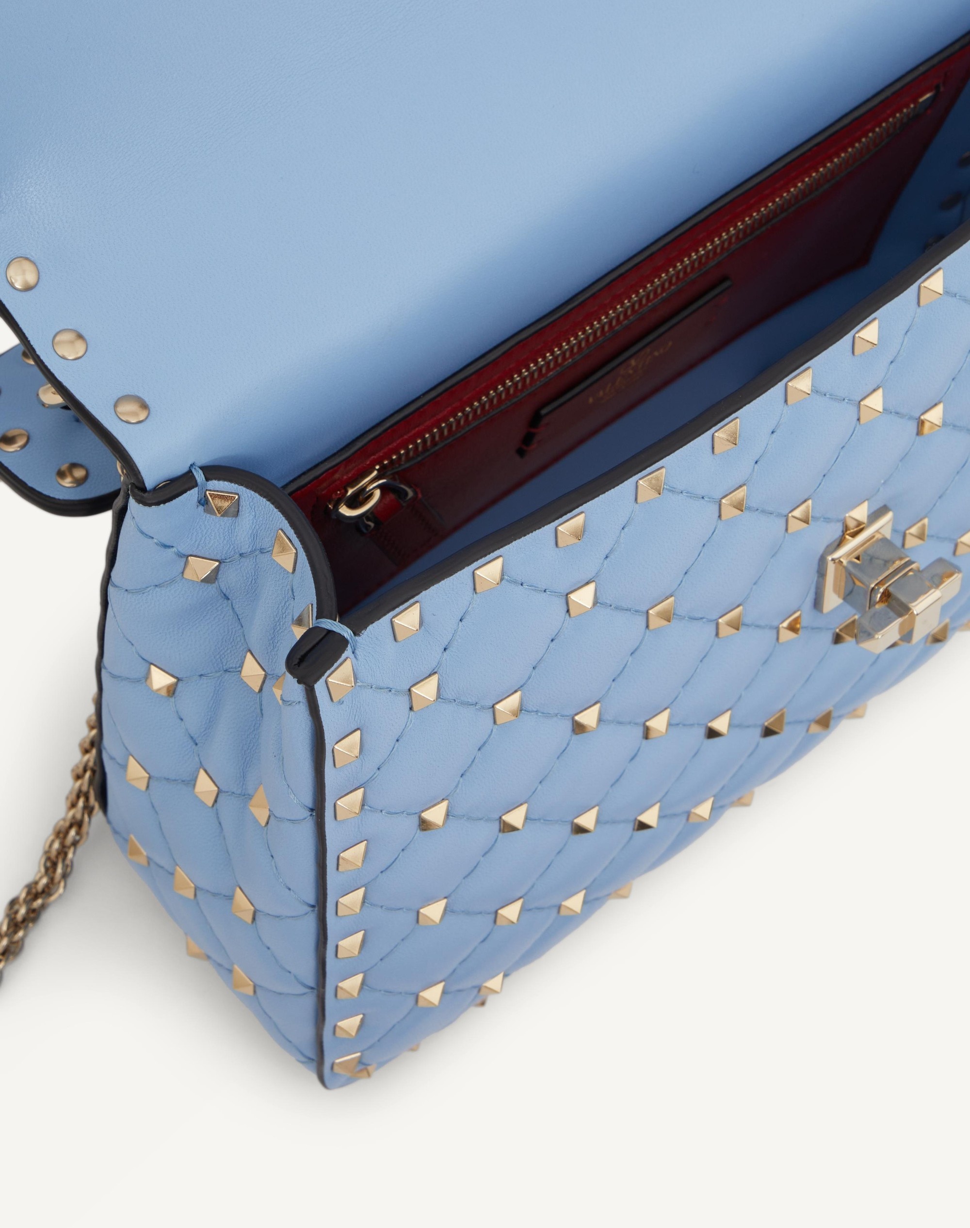 MEDIUM NAPPA ROCKSTUD SPIKE BAG - 6