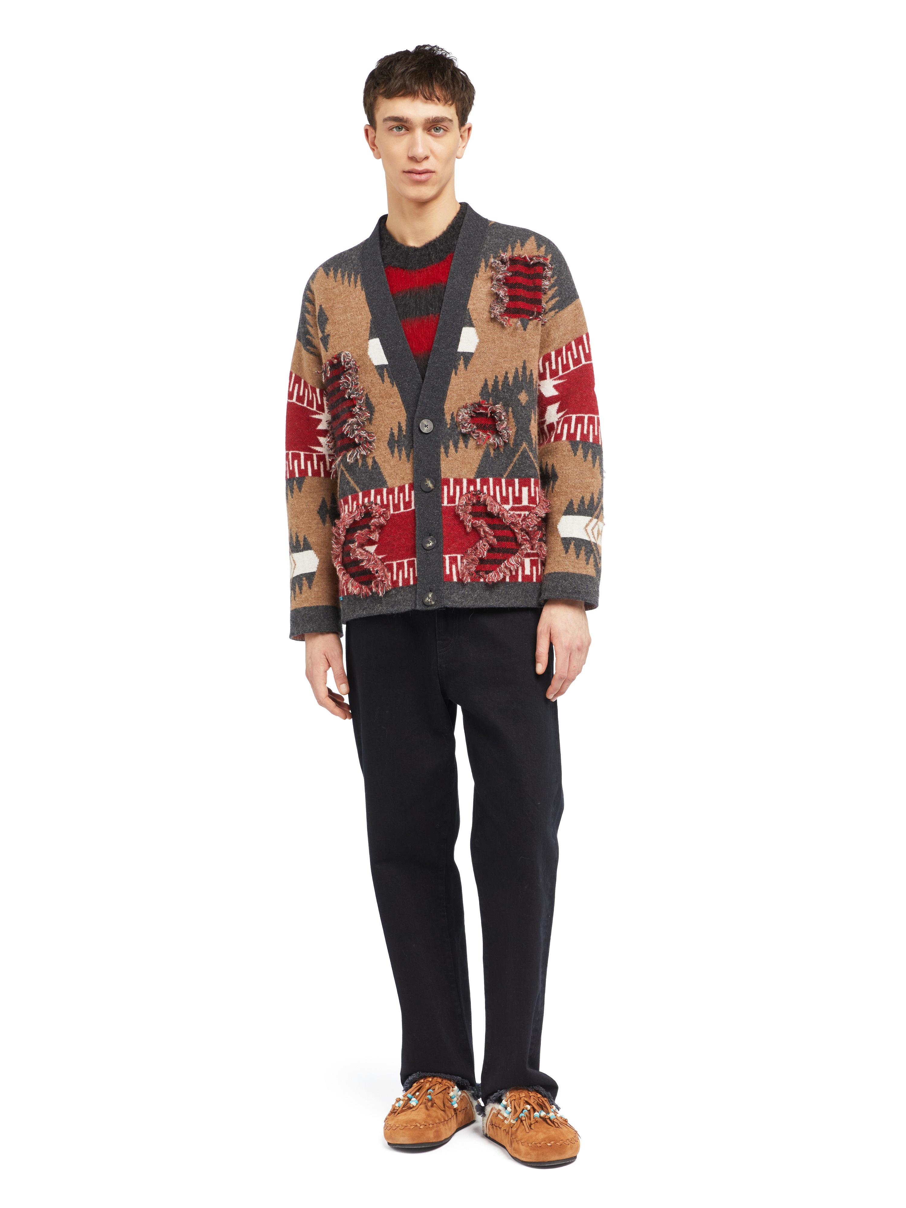 Grunge Anthem Cardigan - 4