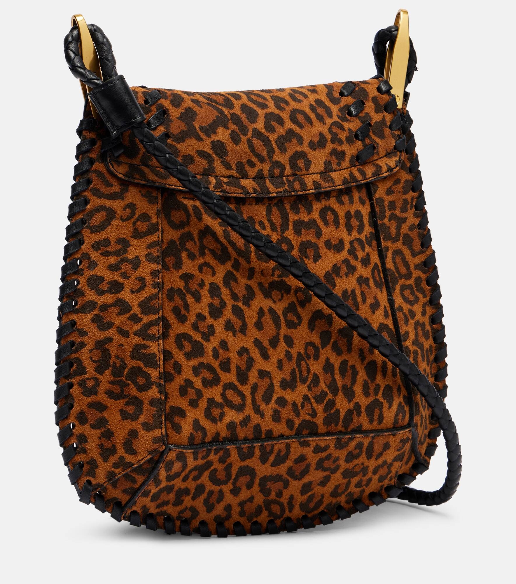 Anahi Small suede shoulder bag - 4