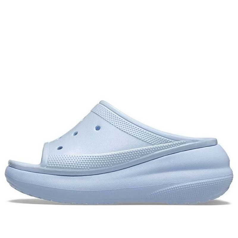 (WMNS) Crocs Crush Meta Pearl Slides 'Blue Calcite' 209045-4NS - 1