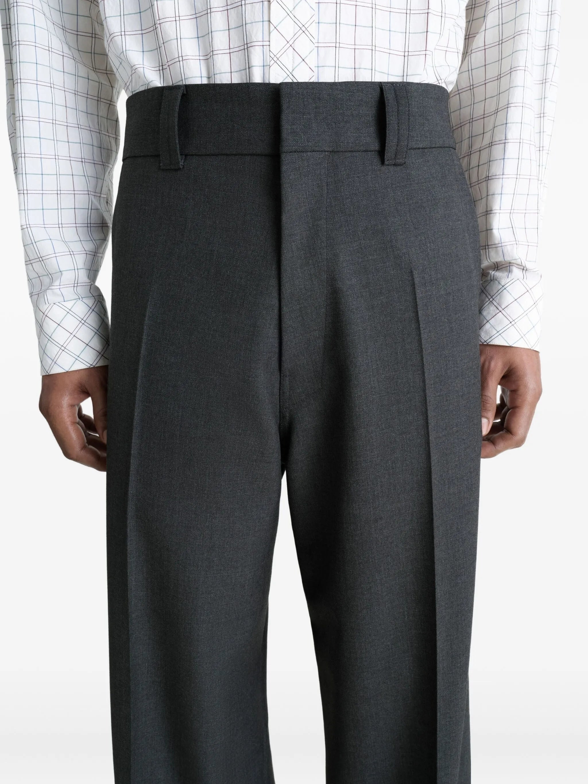 Lemaire Pleated Twill Trousers - 3