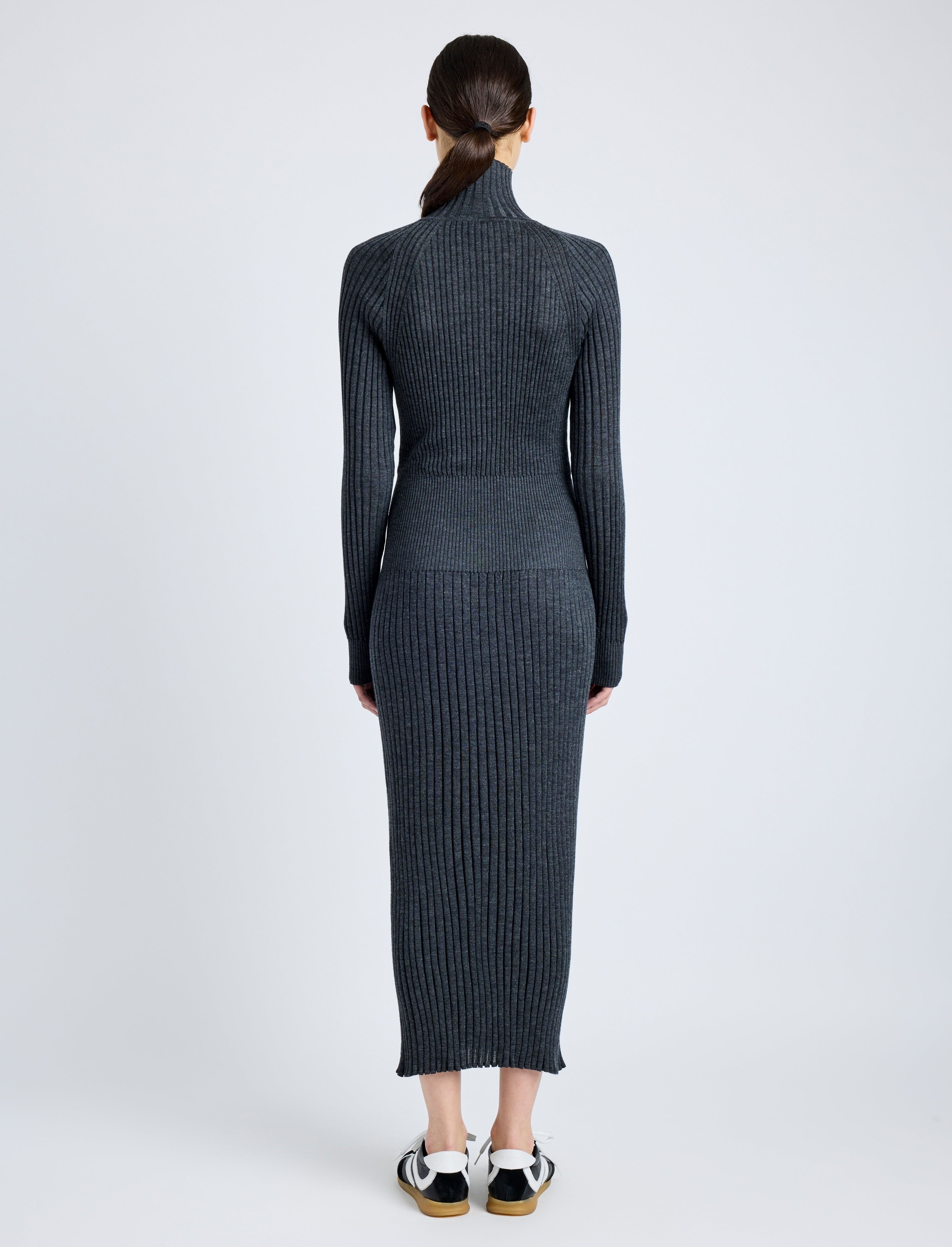 Maeve Dress in Superfine Merino Silk - 4