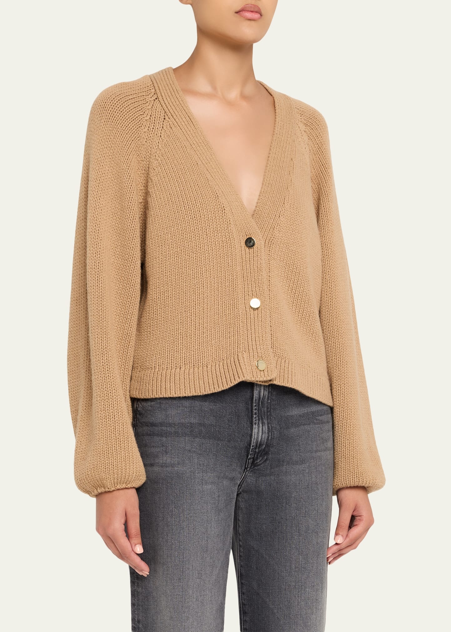 Jaimie Italian Wool Cardigan - 4