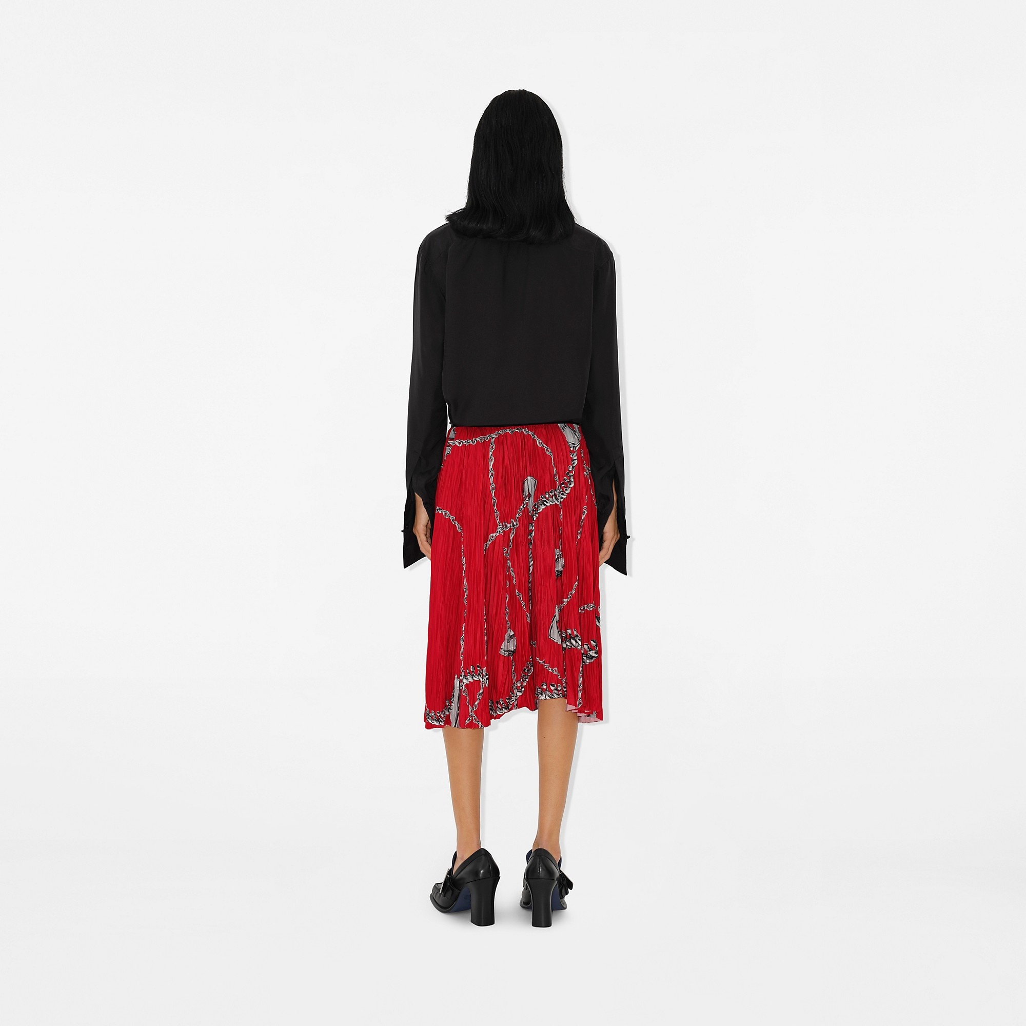 Shield Hardware Jersey Skirt - 4