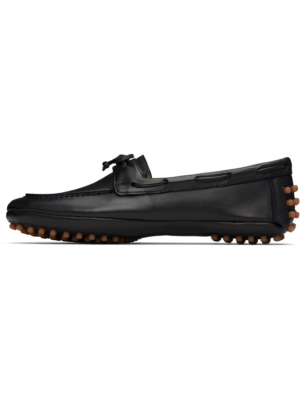 Black Driver Slip-on Loafers - 3