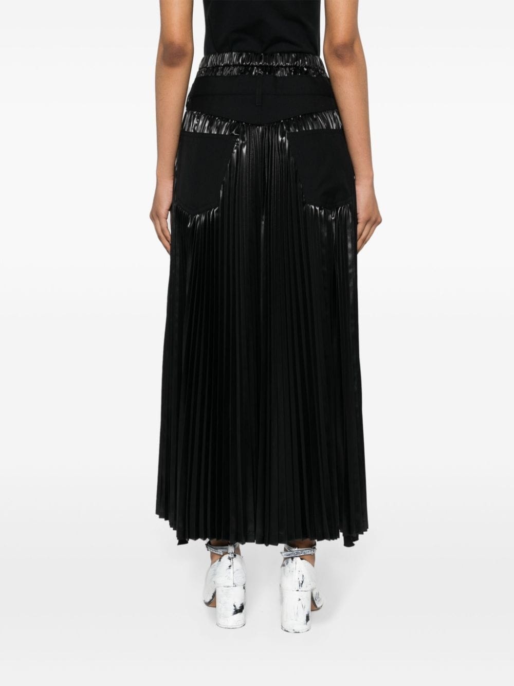 plissÃ© midi skirt - 4