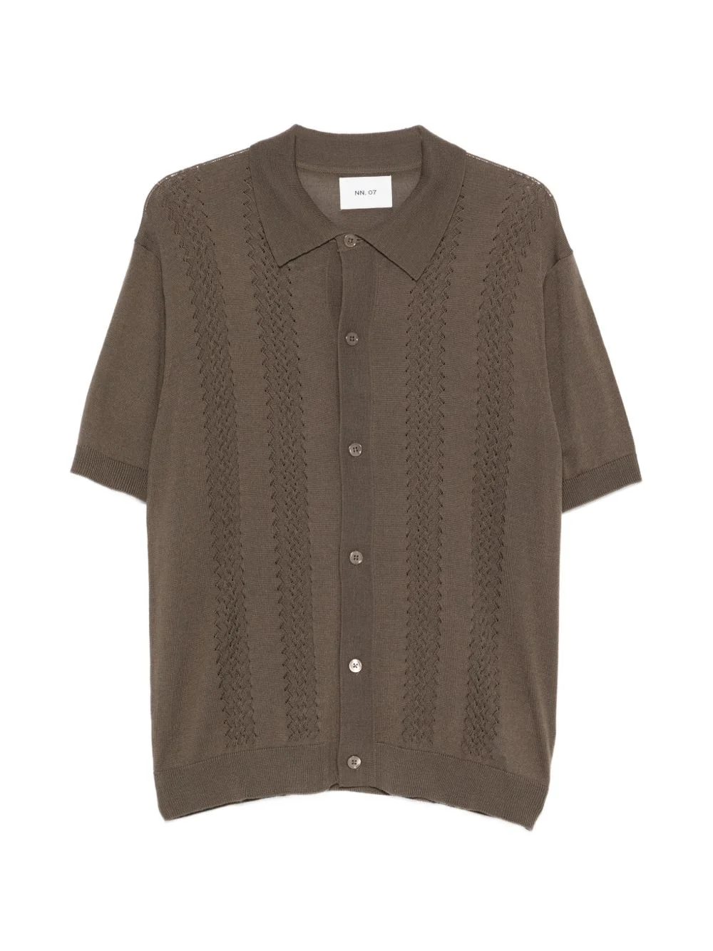 Thor openwork knit cardigan - 1