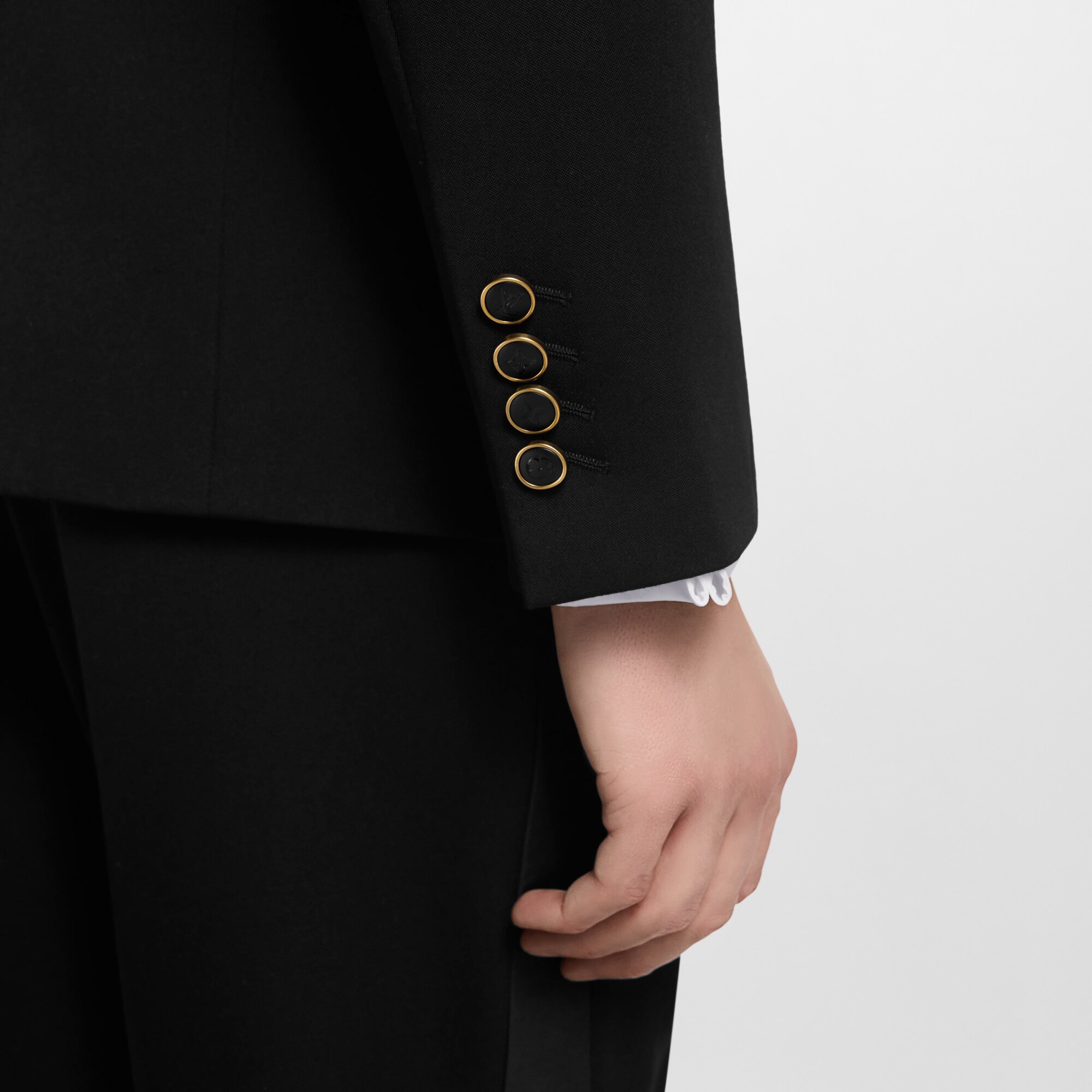 Single-Breasted Tuxedo Jacket - 5