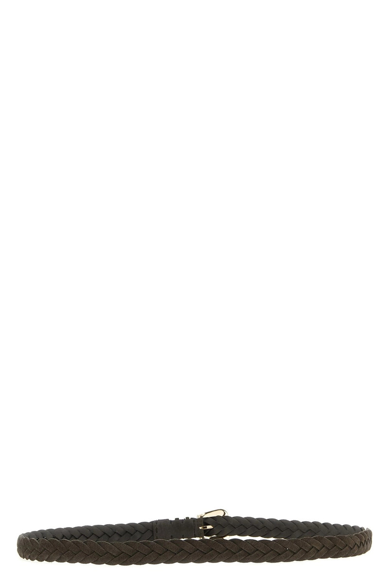 Brunello Cucinelli Braided calf belt outlook