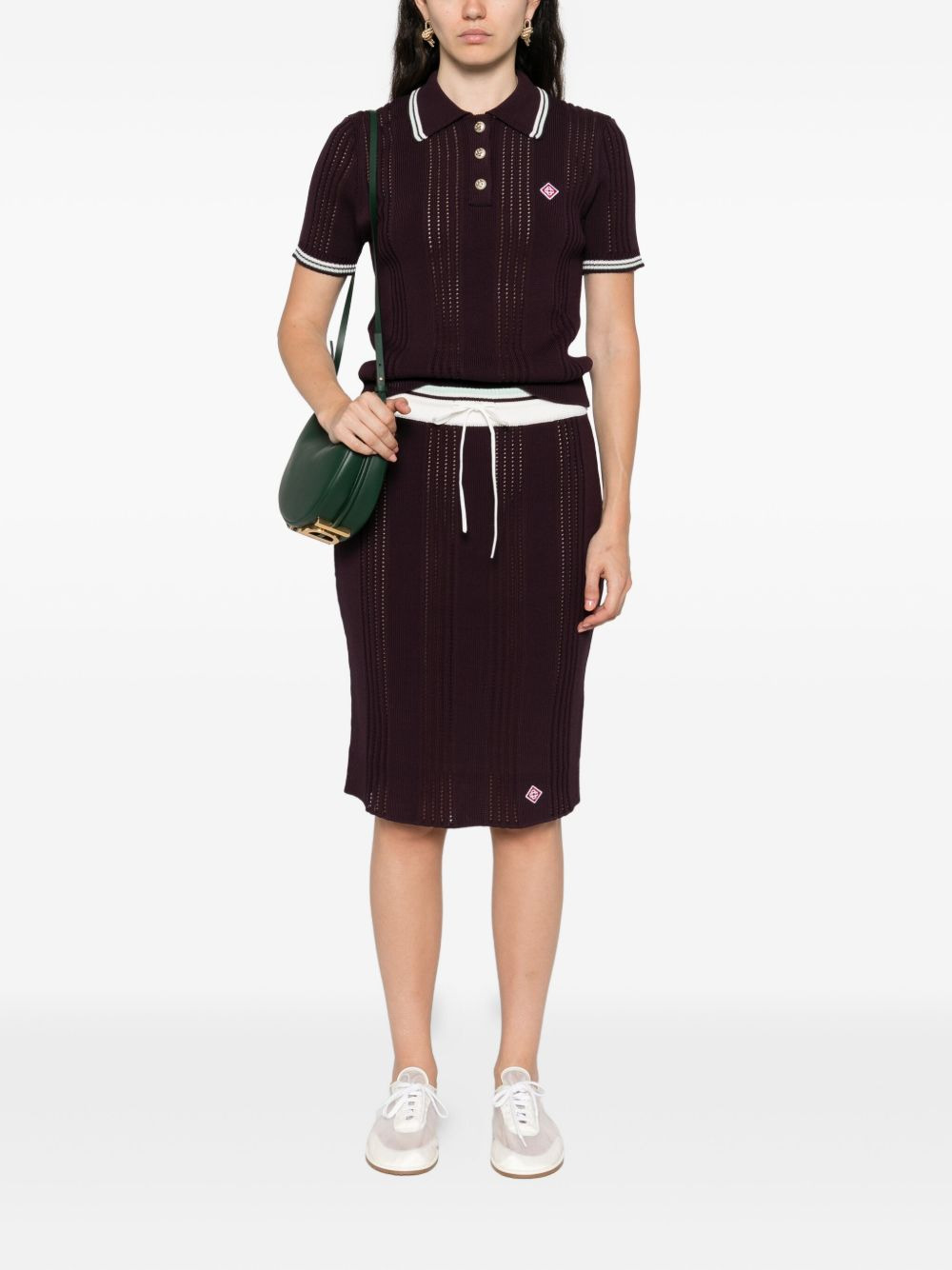 drawstring mini skirt - 2