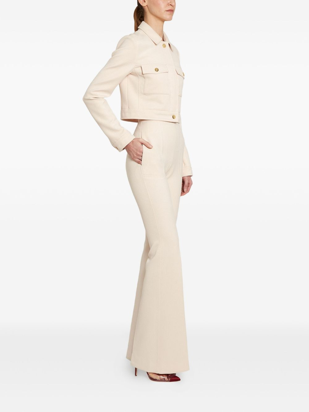 flare pocket trousers - 2