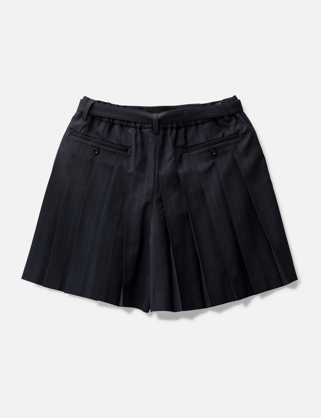 CHALK STRIPE SHORTS - 2