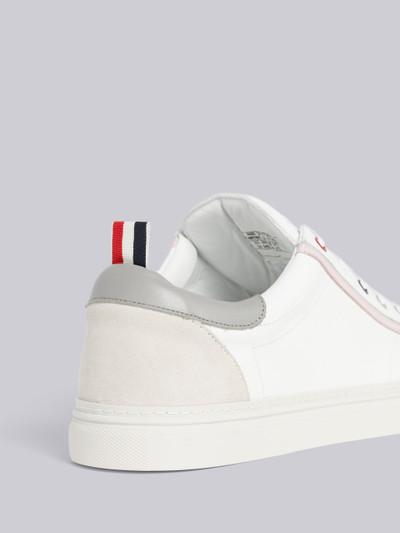 Thom Browne striped lace-up sneakers outlook