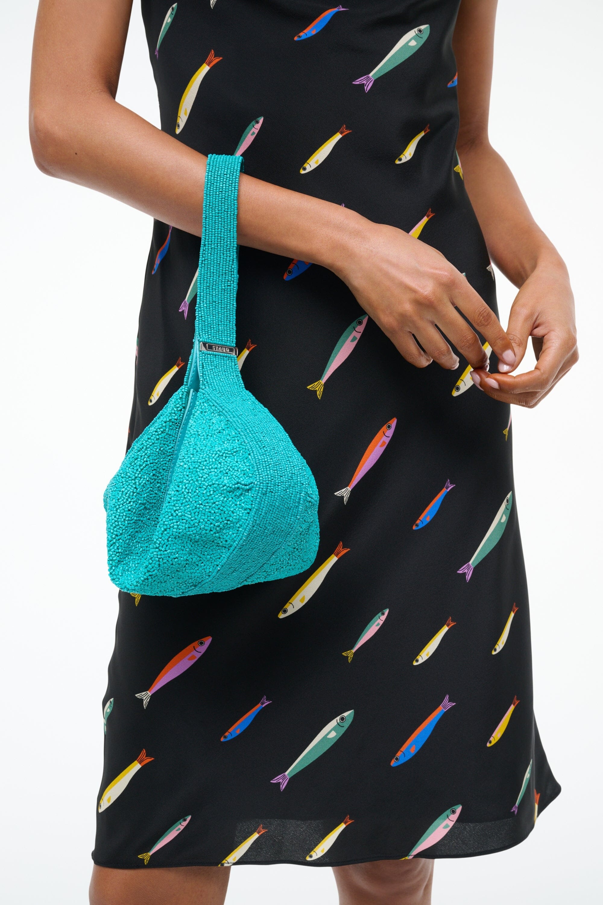 STAUD DEMY SHOULDER BAG TEAL - 6