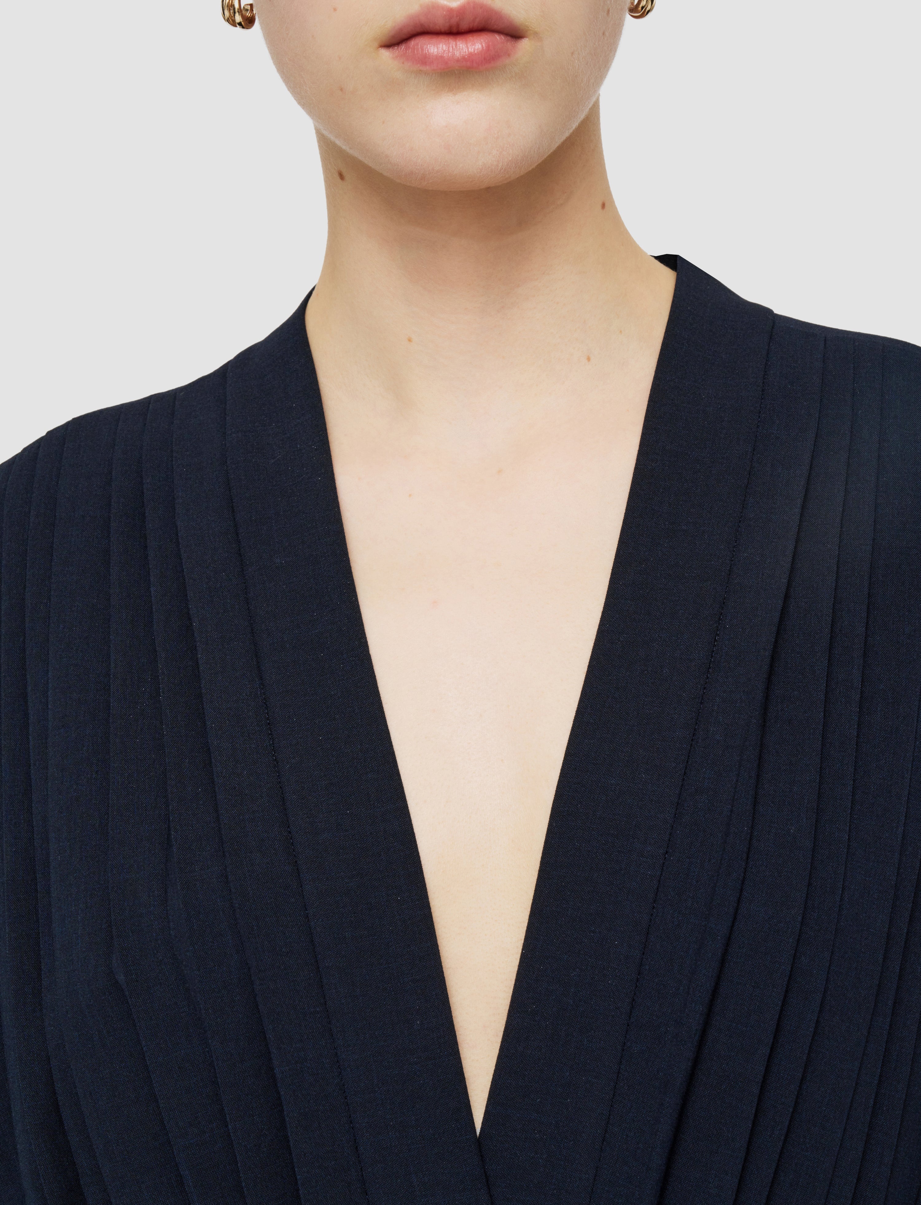 Sofia Airy Plissé Jumpsuit - 5