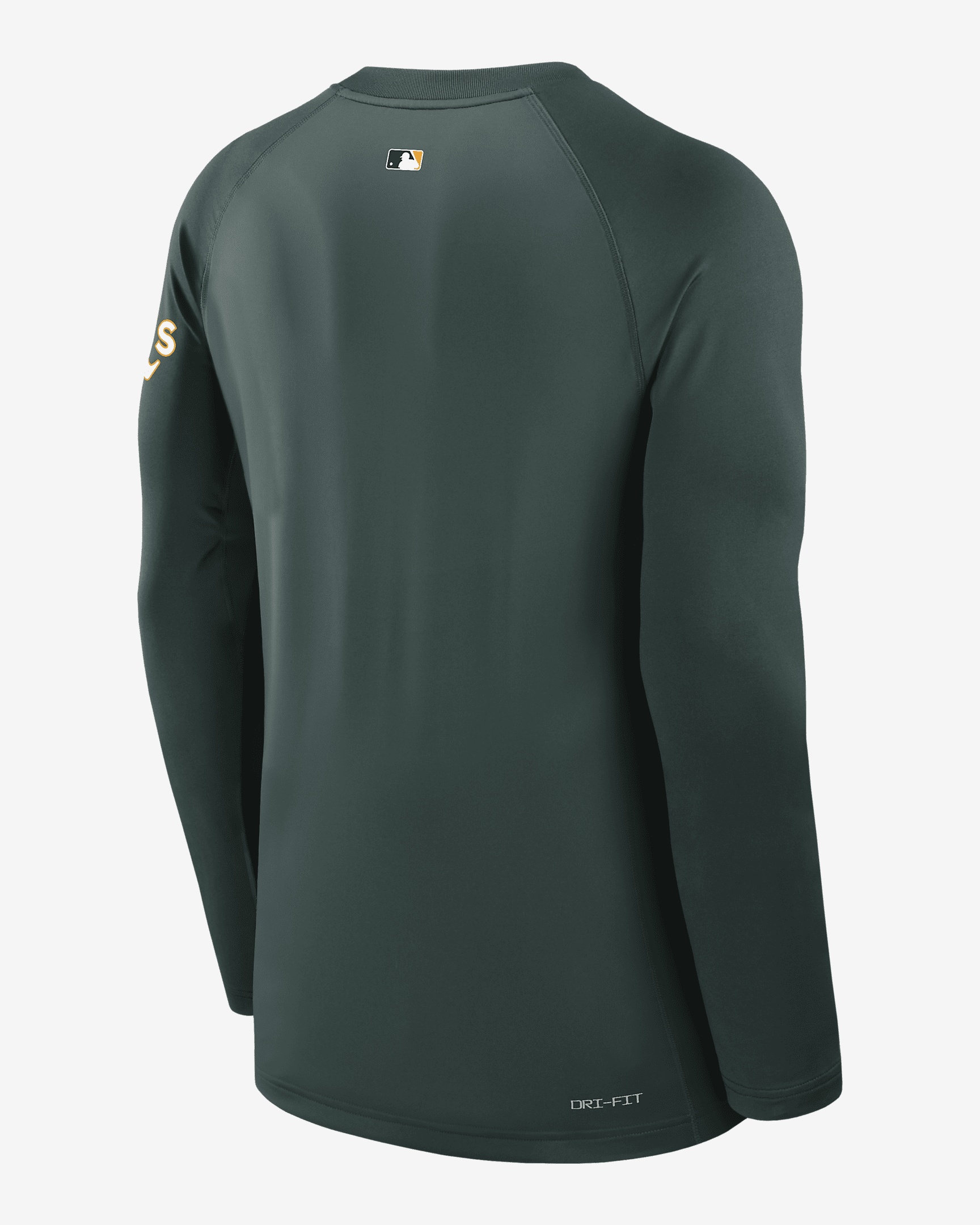 Oakland Athletics Authentic Collection Game Time Nike Men's Dri-FIT MLB Long-Sleeve T-Shirt - 2