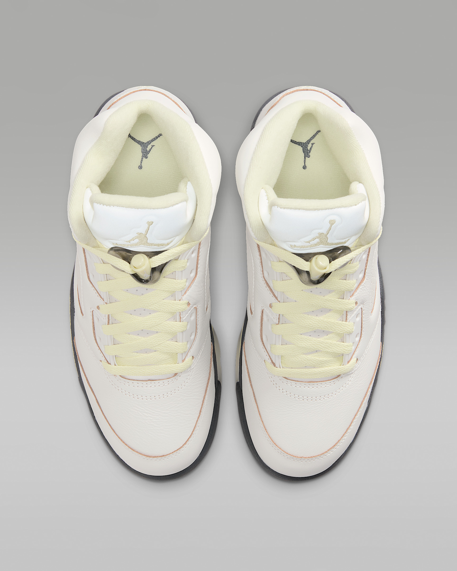 Air Jordan 5 Retro "Luminous Green and Sail" Women's Shoes - 4
