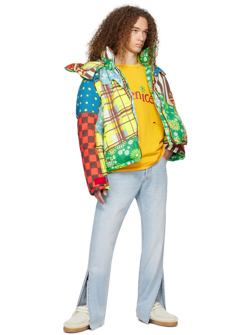 Multicolor Cowboy Snowboard Down Jacket 5