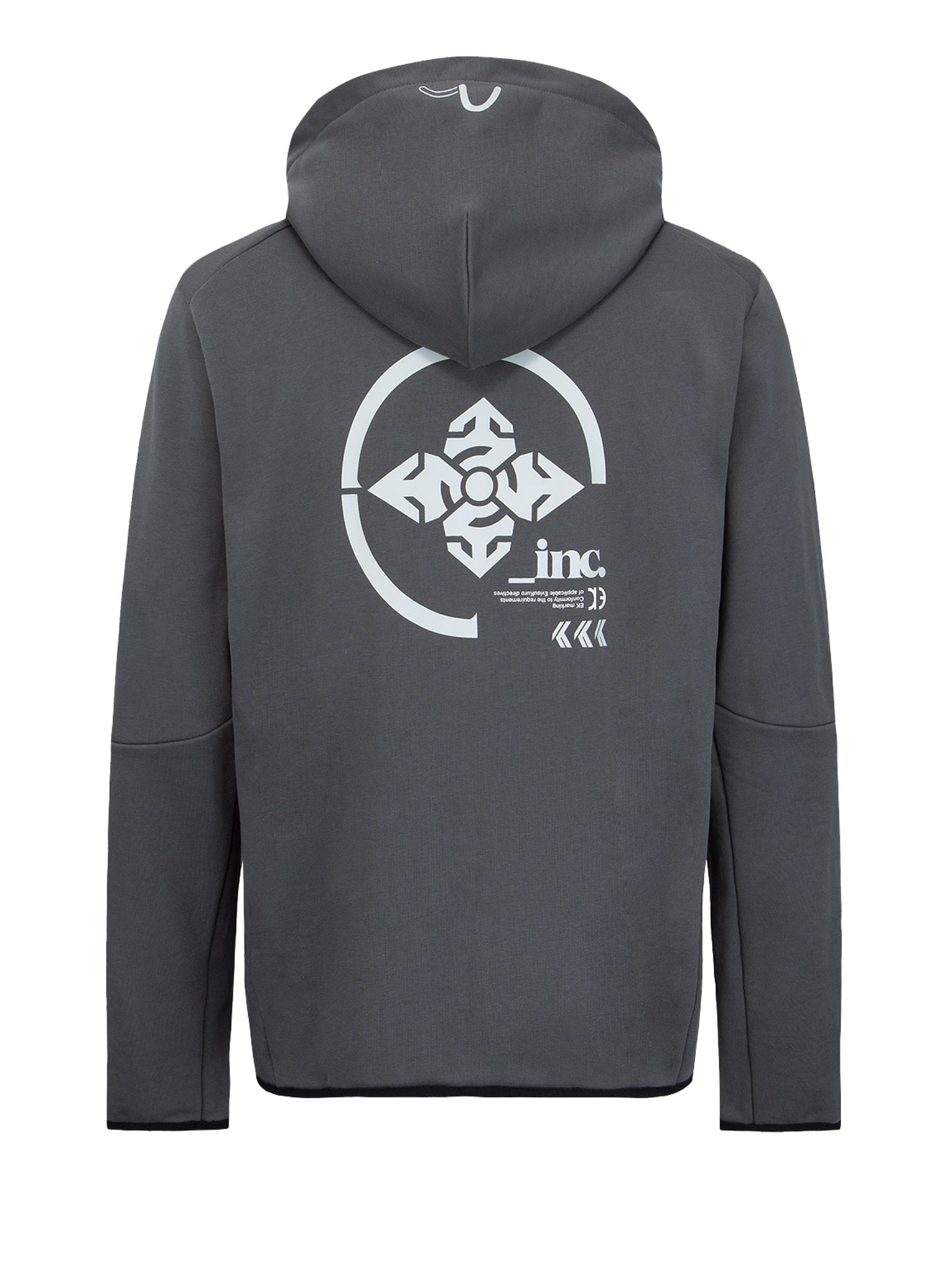 Contrast Taping Reversible Zip  Hoodie - 12