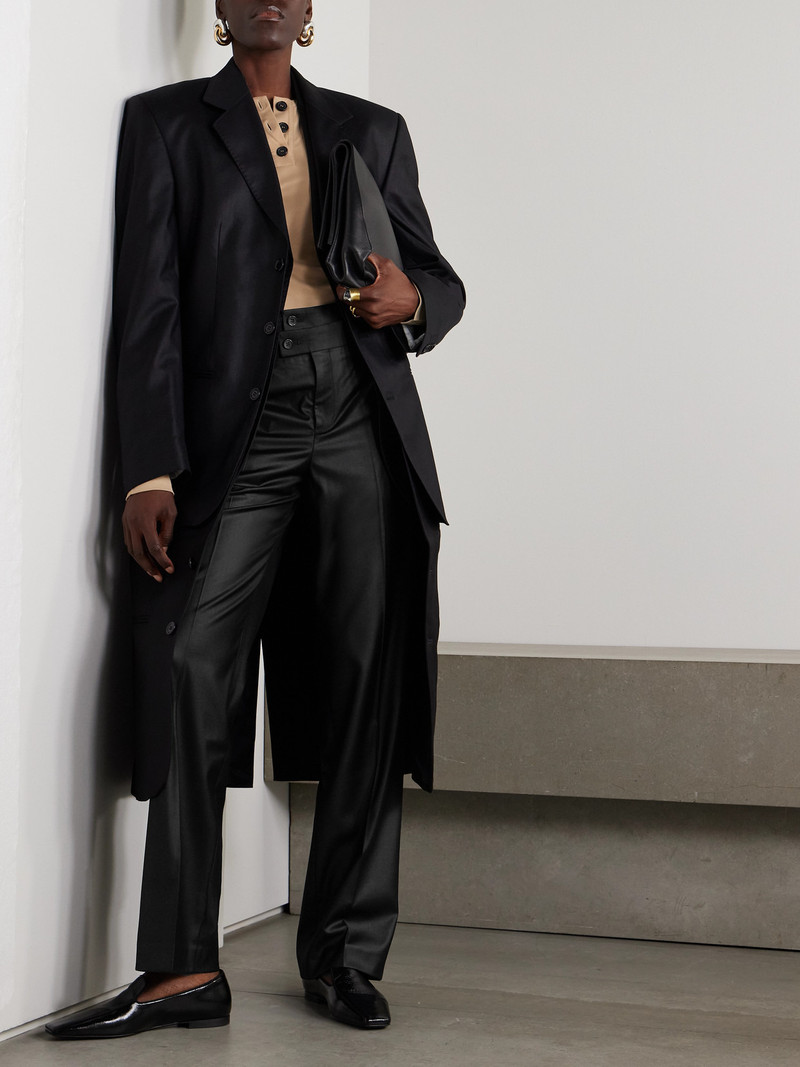 BETTTER Wool-blend Straight-leg Pants outlook