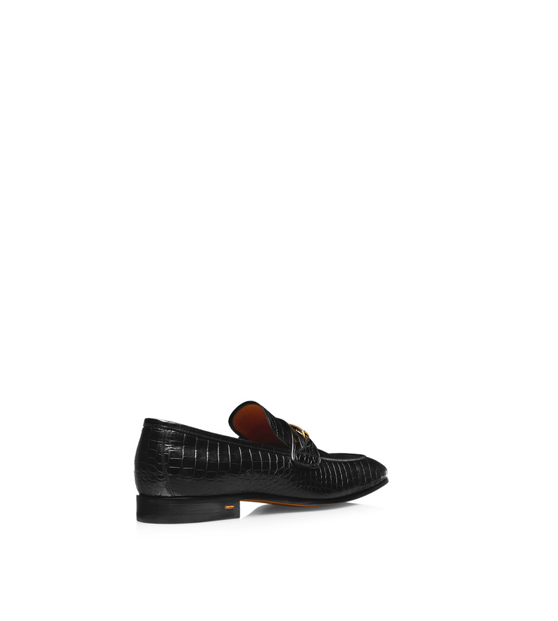PRINTED CROC BAILEY CHAIN LOAFER 3