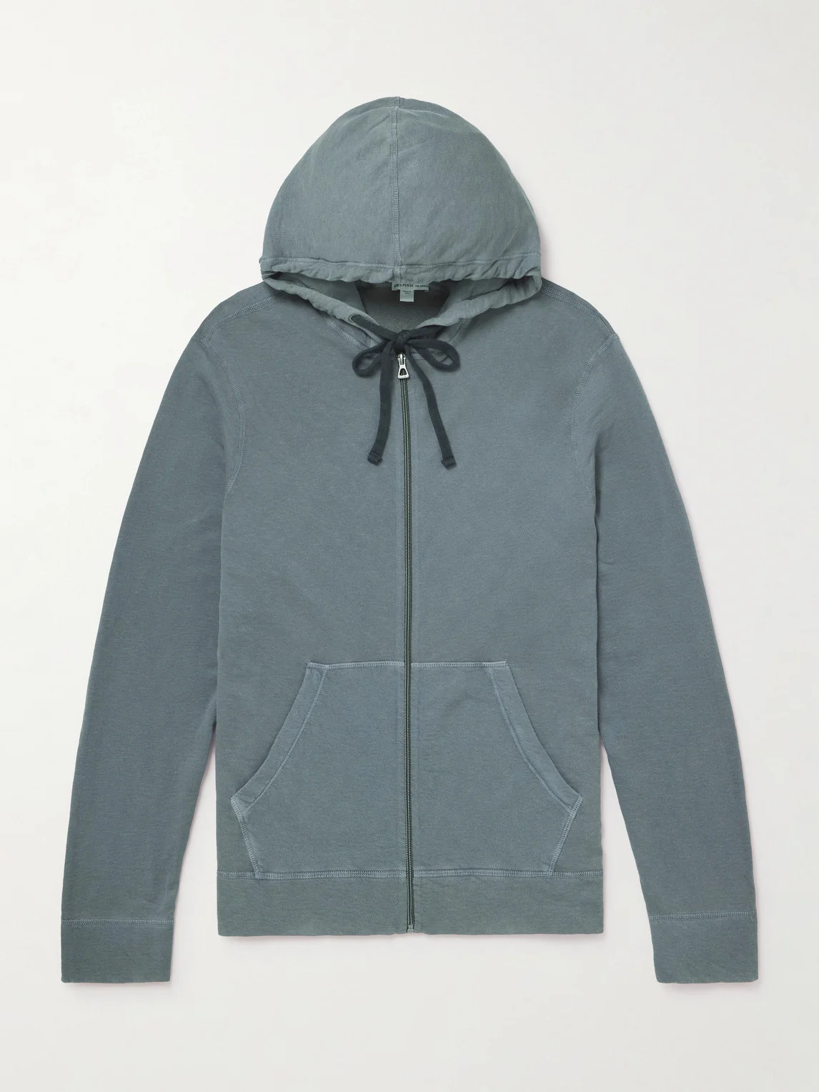Loopback Supima Cotton-Jersey Zip-Up Hoodie - 1
