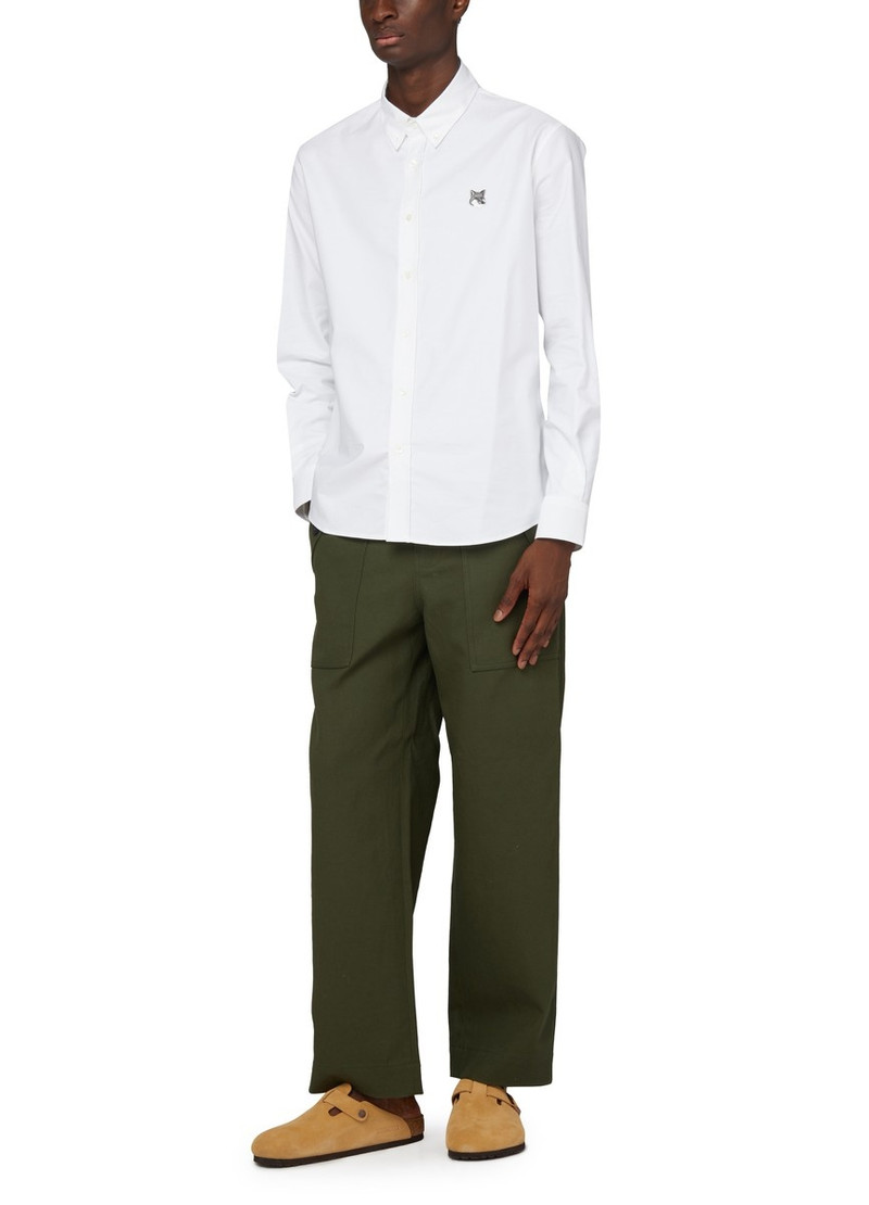 Maison Kitsuné Branded workwear pants outlook