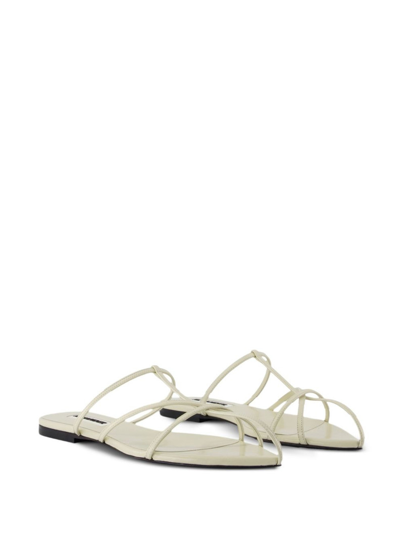 Jil Sander smooth leather sandals outlook