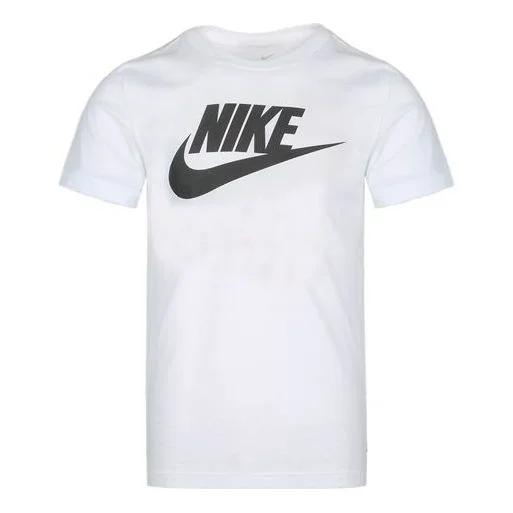 Nike Sportswear Alphabet Logo Printing Breathable Short Sleeve White BV0629-100 - 1