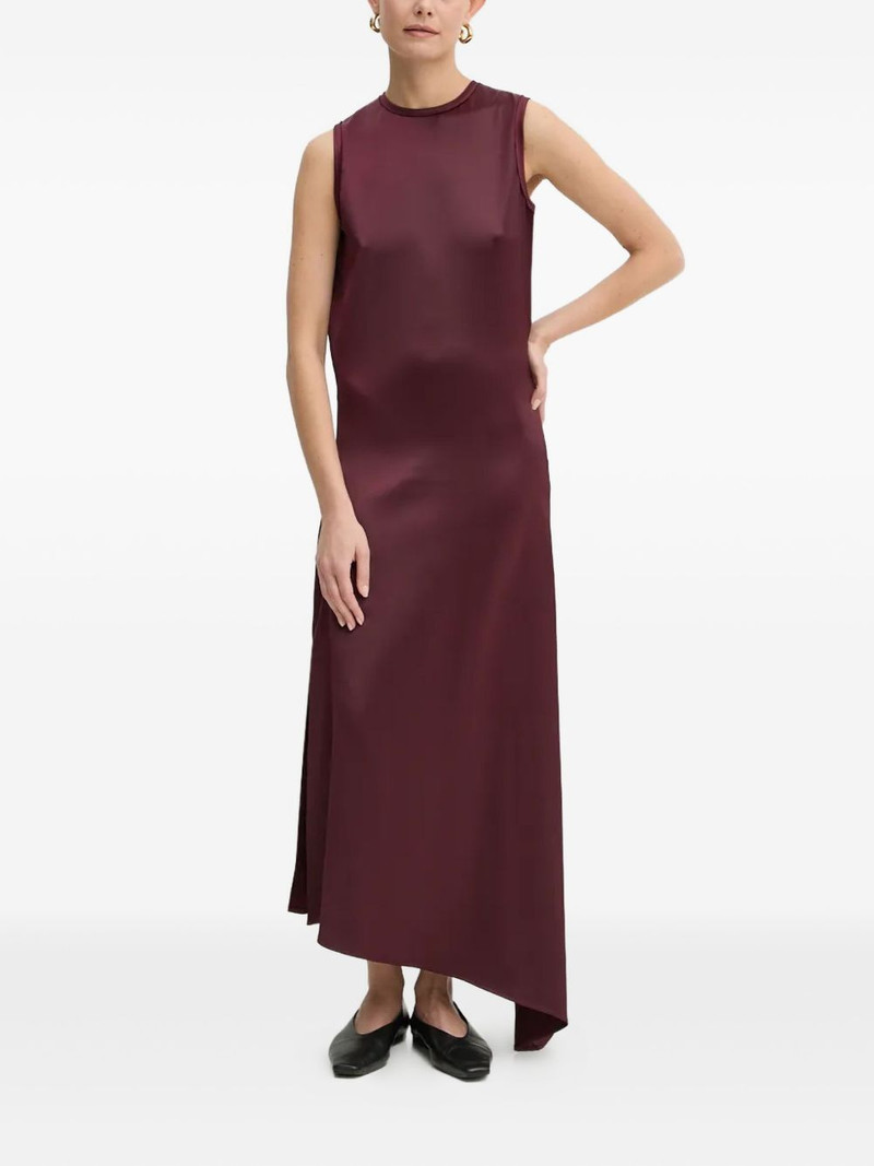 asymmetric sleeveless dress 1
