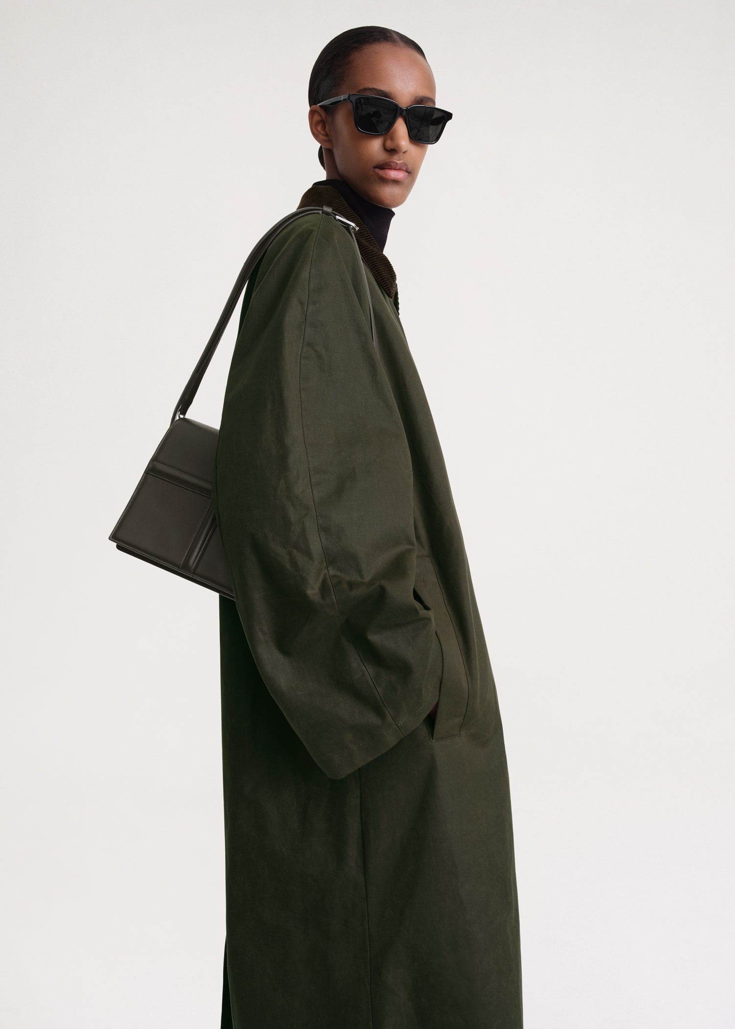 Totême Country coat forest | REVERSIBLE