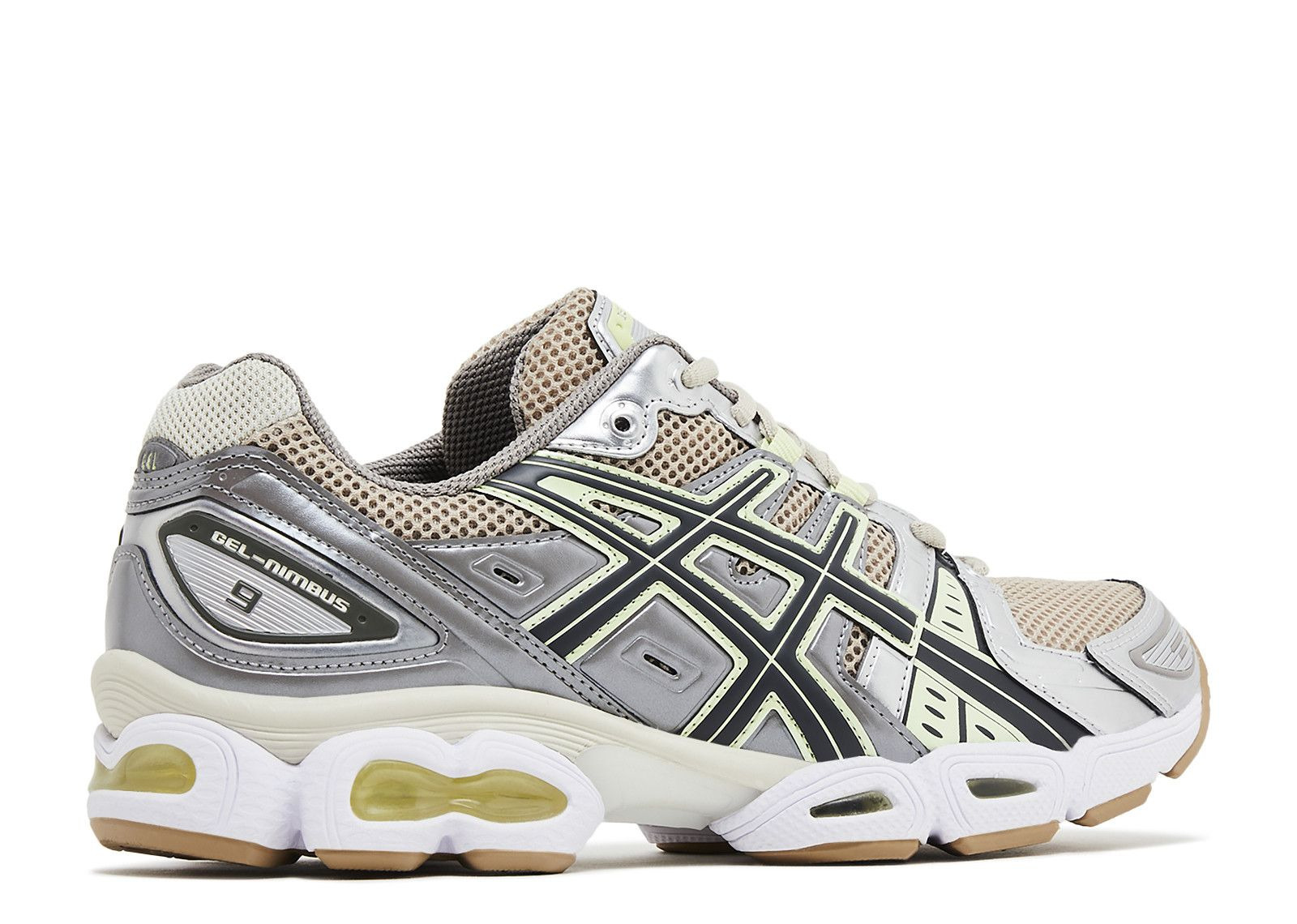 WMNS GEL NIMBUS 9 'FEATHER GREY GREEN' - 3
