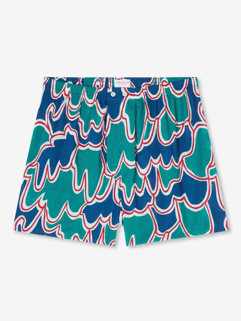 Men's Classic Fit Boxers Ledbury 54 Cotton Batiste Multi - 1