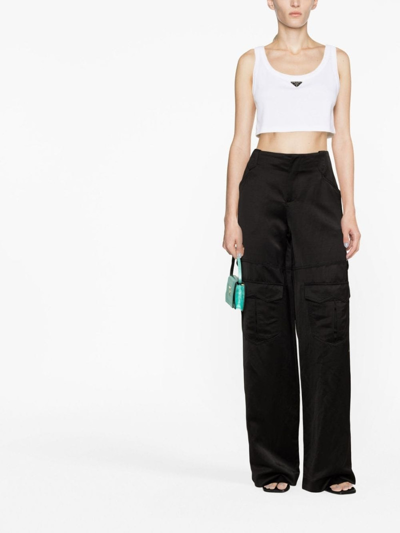 TOM FORD satin cargo trousers outlook