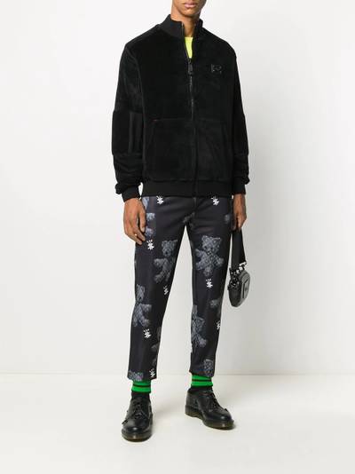 PHILIPP PLEIN zipped up jogging jacket outlook