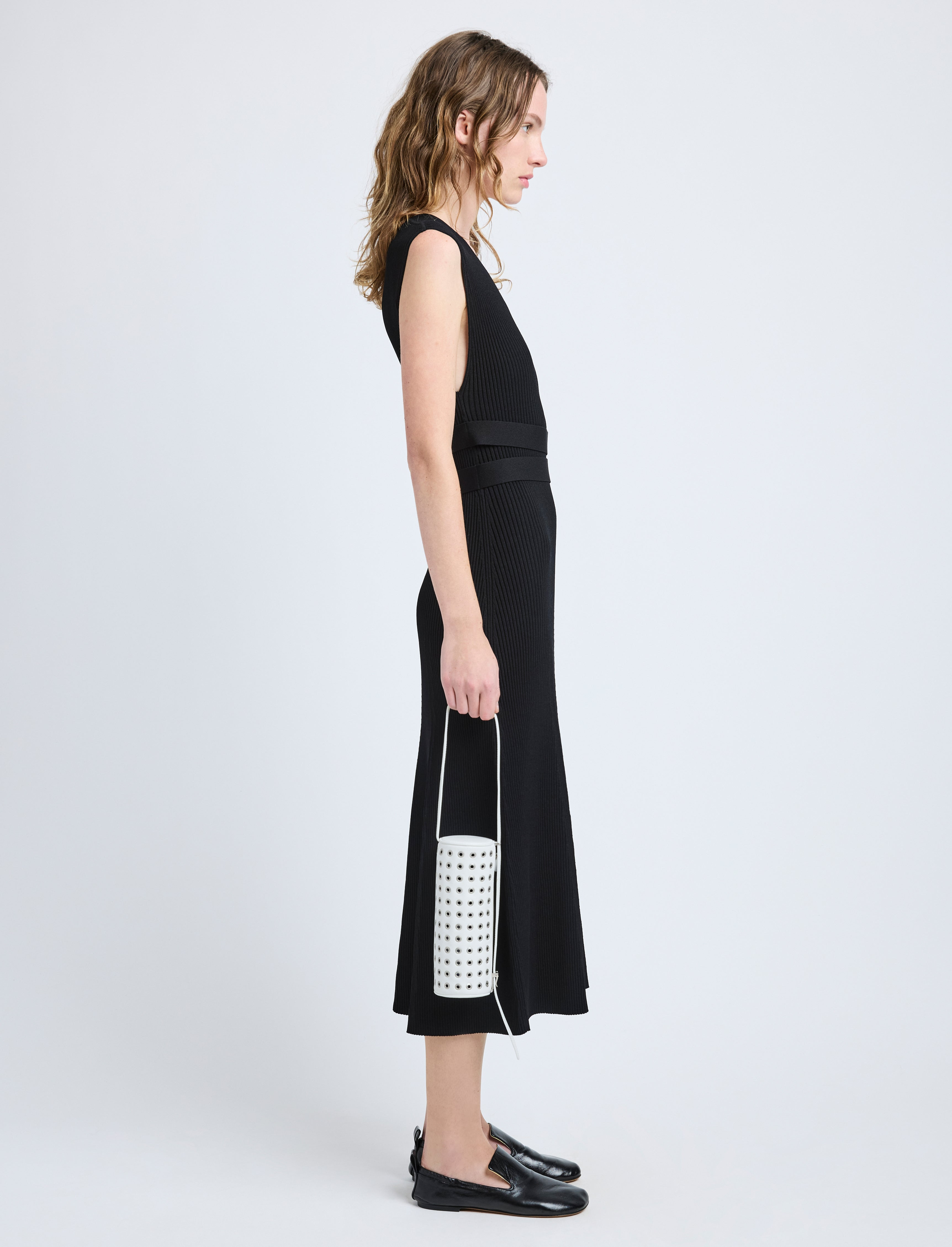 Silo Bag in Eyelet Covered Nappa - 6