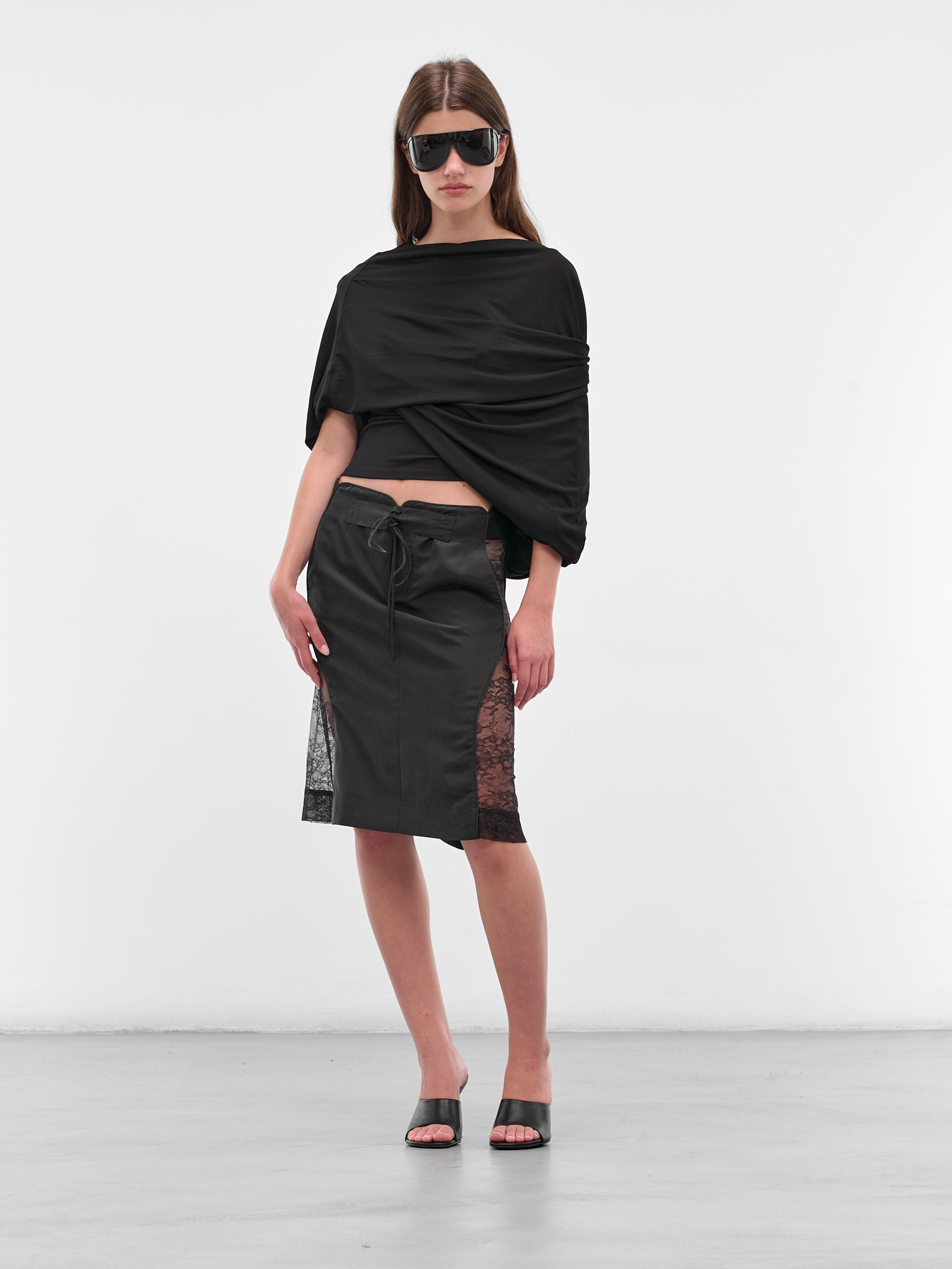 Hudson Wave Lace Boardie Skirt - 6