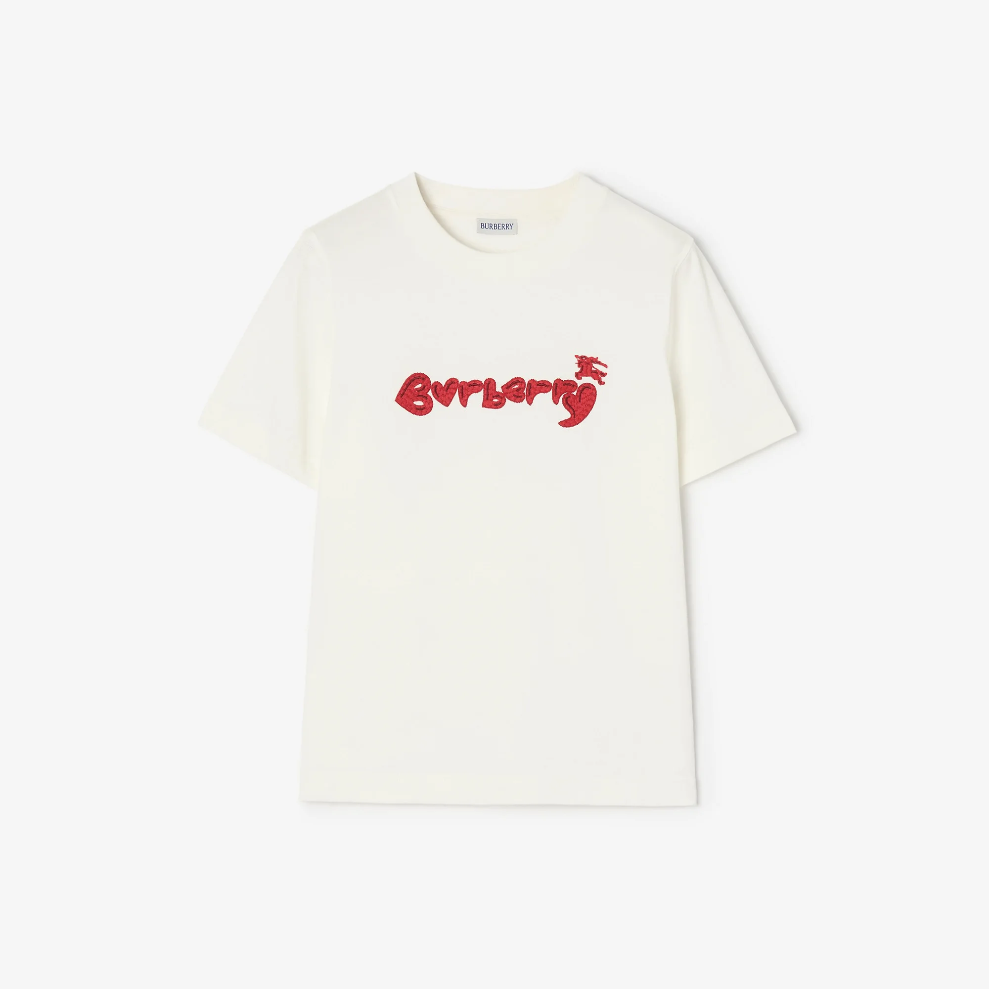 Heart Logo Cotton T-shirt - 1