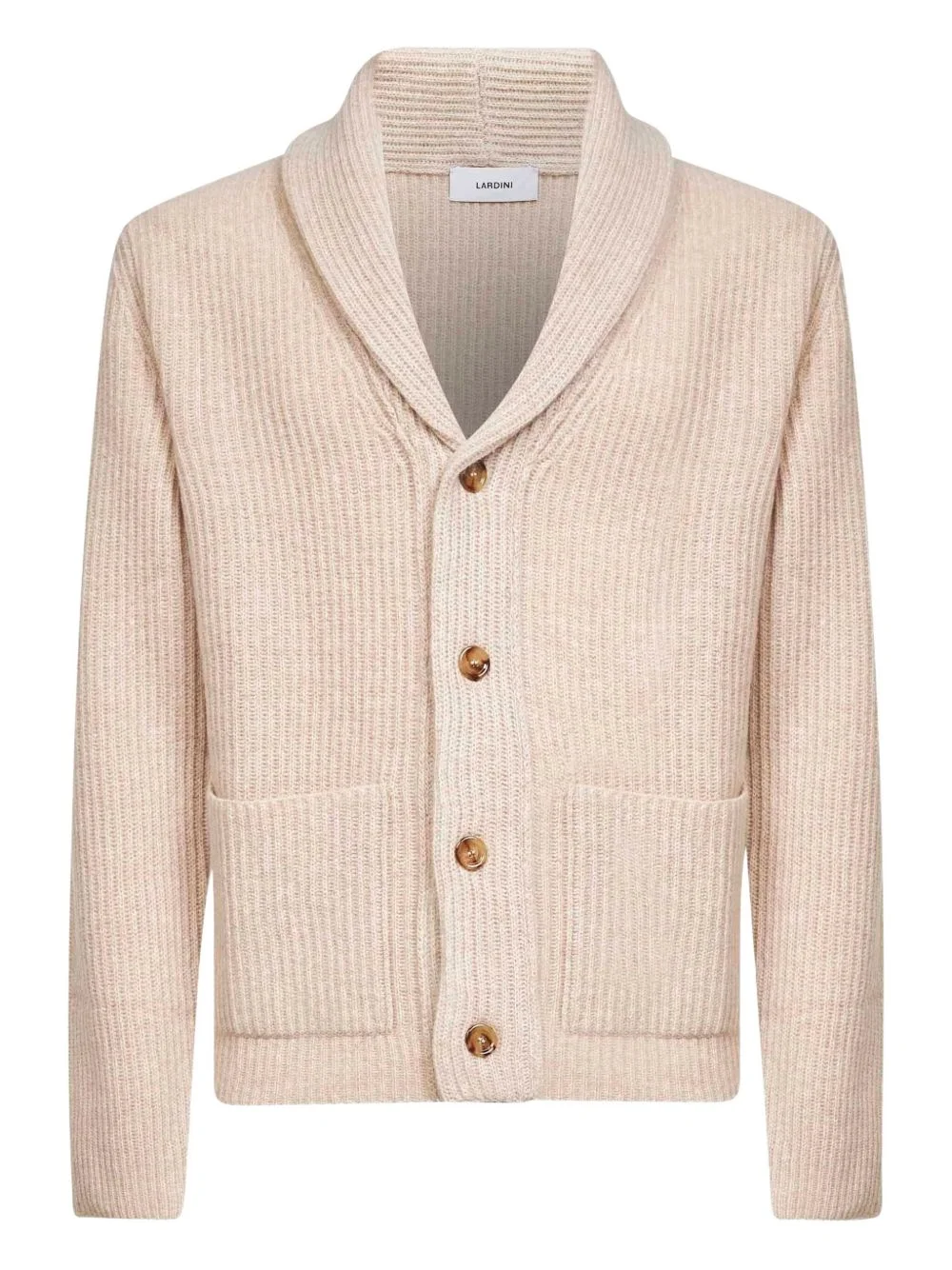 shawl-collar cardigan - 1