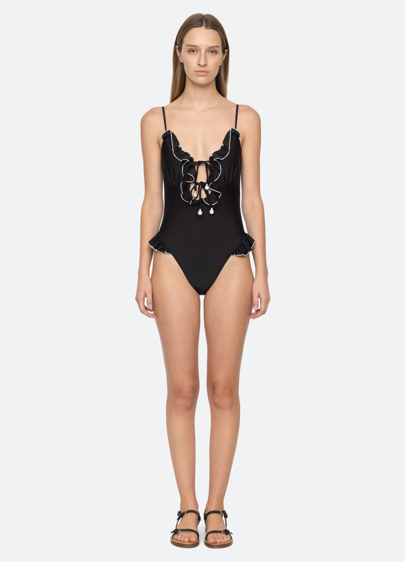 Sea Camille Ruffle One Piece outlook
