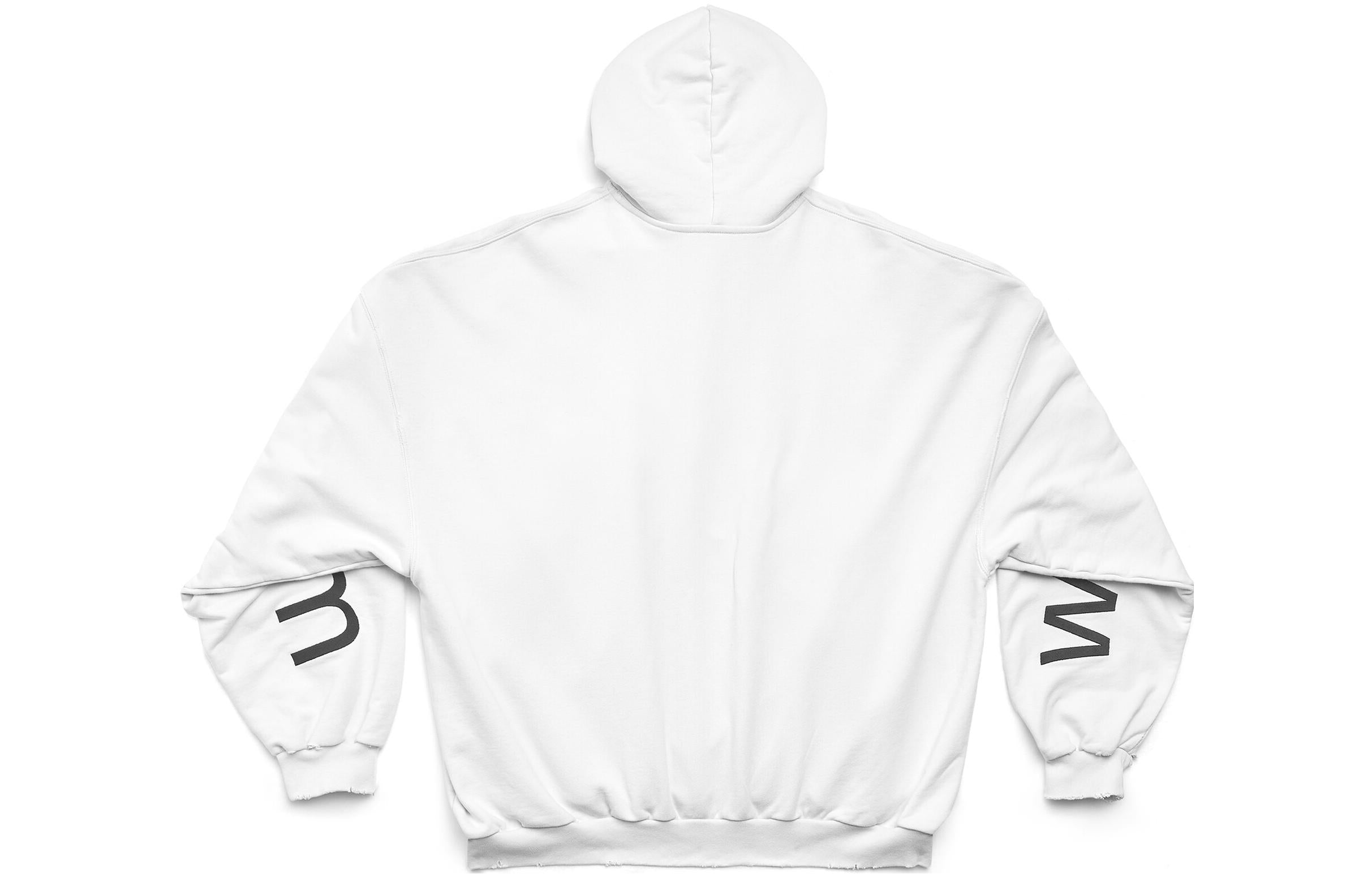 Balenciaga Bal.Com Popover Hoodie 'White' 739024TOVN99081 - 2