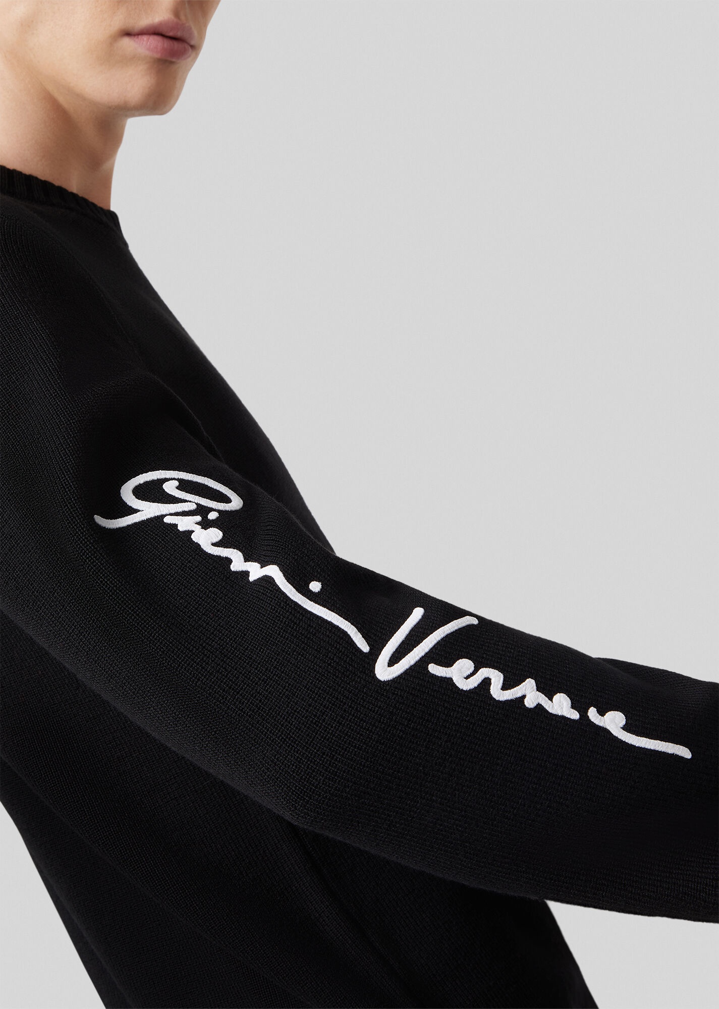 Embroidered GV Signature Sweater - 5